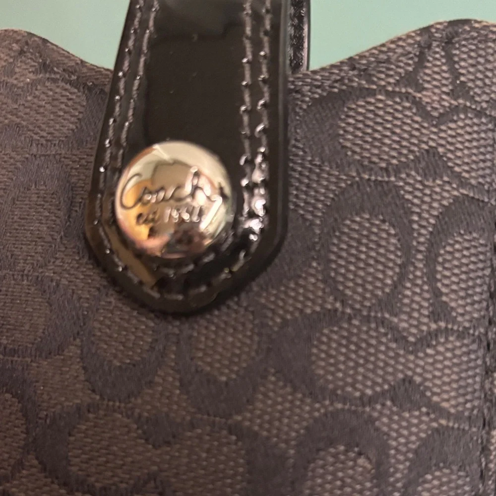 Coach Signature Black Phone Holster